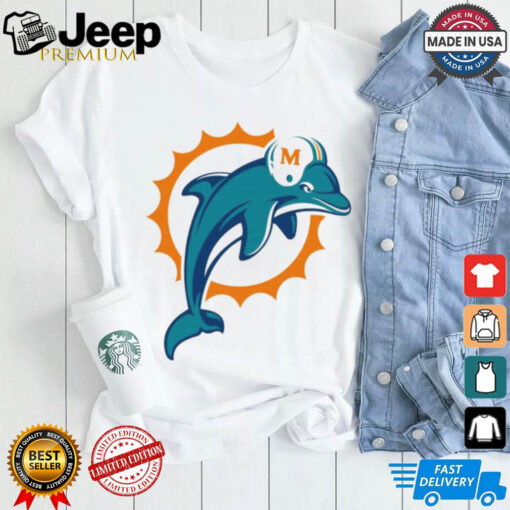 Go Fins Miami Dolphins logo shirt