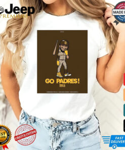 Go Padres Fernando Tatis Jr San Diego Padres The Playoffs Poster t shirt