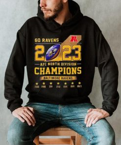 Go Ravens 2023 AFC North Division Champions shirt