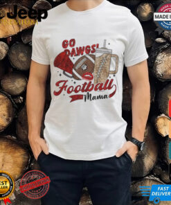 Go dawgs football mama shirt