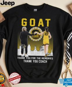 Goat Iowa Hawkeyes Champions Lisa Bluder Thank You For The Memories Thank You Coach T Shirt