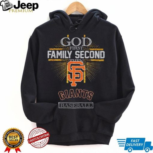 God First Family Second Then Giants Basketball Shirt