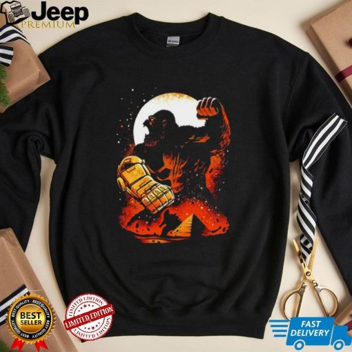 Godzilla x Kong The New Empire Kong with beast glove character shirt