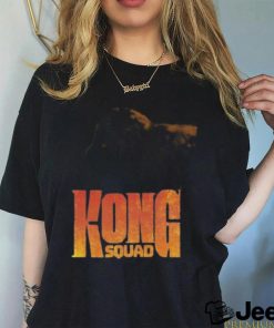 Godzilla x kong the new empire black kong squad 2024 shirt