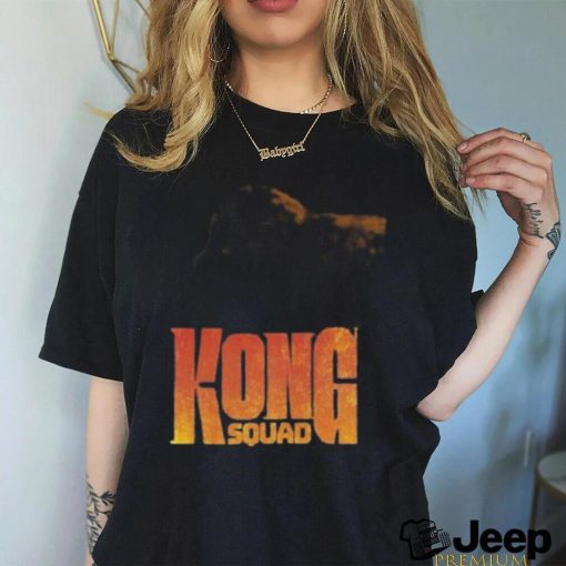 Godzilla x kong the new empire black kong squad 2024 shirt