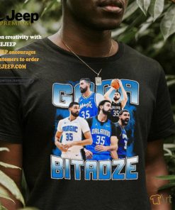 Goga Bitadze basketball player lightning vintage shirt