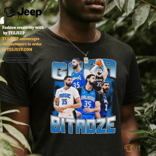 Goga Bitadze basketball player lightning vintage shirt