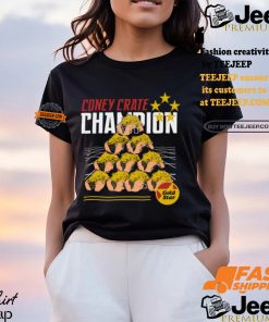 Gold Star Coney Crate Champion Shirt