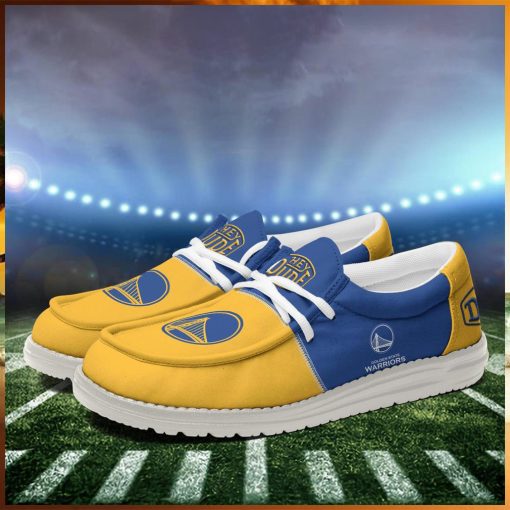 Golden State Warriors 2024 Personalized Hey Dude Shoes