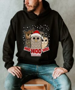 Good Cute Hoo Hoo Hoo Holiday Owls Christmas T Shirt