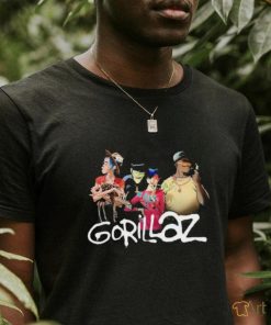 Gorillaz Group With Deer Stonewashed Shirts