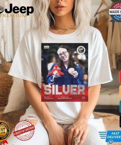 Grace Nuhfer Silver Medal Para Swimming Women’s 100m Butterfly S13 Paralympics Games Paris 2024 t shirt