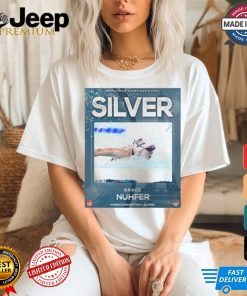 Grace Nuhfer Silver Medal Women’s 100M Butterfly S13 Final Paralympic Games Paris 2024 Poster t shirt