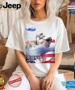 Grace Nuhfer Team USA Silver Medal Women’s 100m Butterfly S13 Paris Paralympics Poster t shirt