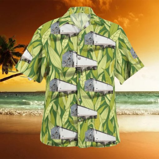 Grain Trailer Hawaiian Shirt Seashell For Summer