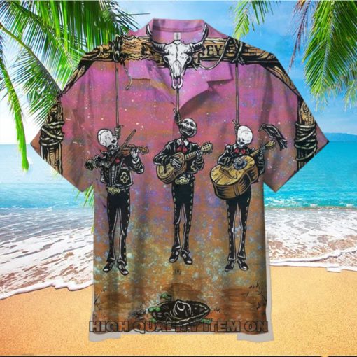 Grateful Dead Day of the Dead Short Sleeve Hawaiian Shirt