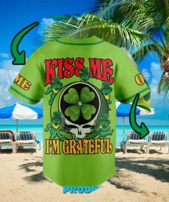 Grateful Dead Happy St Patrick’ Day Customized Baseball Jersey