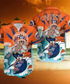 Grateful Dead MLB New York Mets 2024 Trendy Hawaiian Shirt