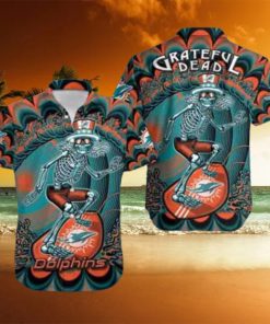 Grateful Dead NFL Miami Dolphins 2024 Trendy Hawaiian Shirt