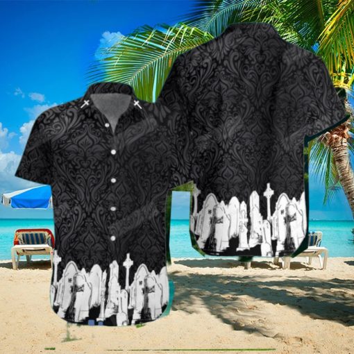 Graveyard Skull Goth Hawaiian Shirt Impressive Gift