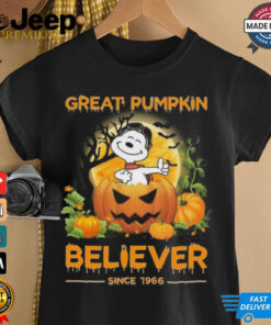 Great Pumpkin Believer Since 1966 Snoopy Peanuts Shirt