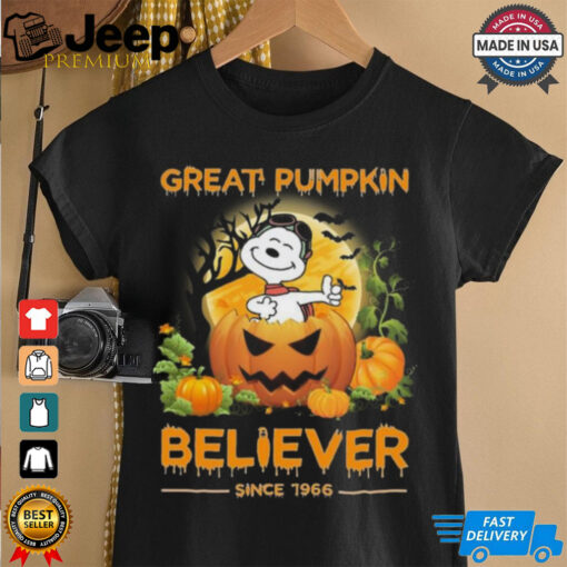 Great Pumpkin Believer Since 1966 Snoopy Peanuts Shirt