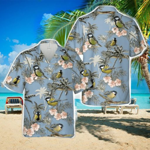 Great Tit Bird Hawaiian Shirt Unisex For Men And Women