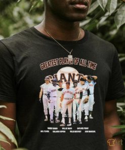 Greatest Player Of All Time San Francisco Giants Legends Signatures Shirt