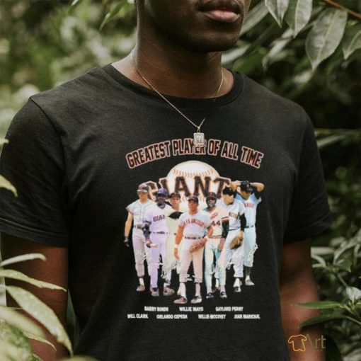 Greatest Player Of All Time San Francisco Giants Legends Signatures Shirt