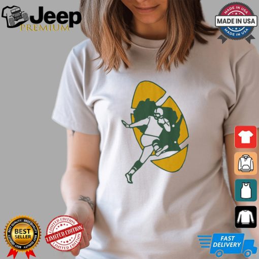 Green Bay Packers 1961 Retro Logo T Shirt