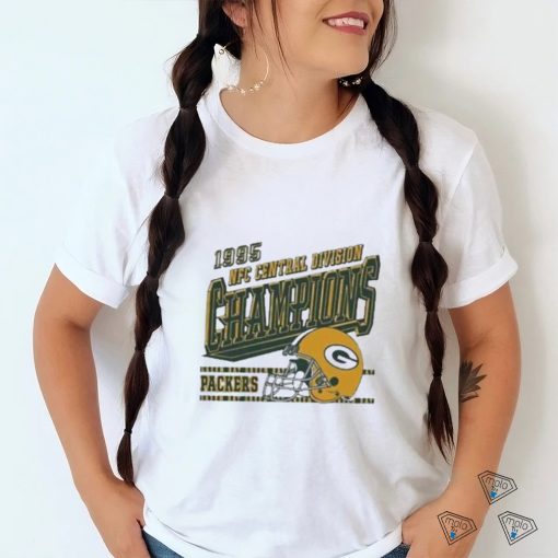 Green Bay Packers 1995 Nfc Central Division Champions Helmet T Shirt