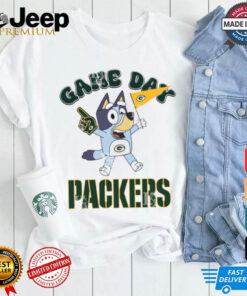 Green Bay Packers Bluey Game Day shirt