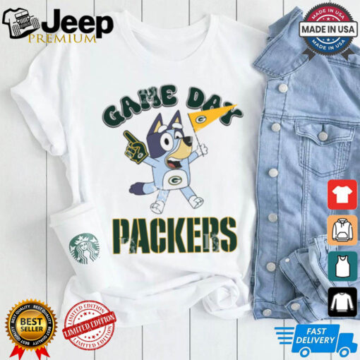 Green Bay Packers Bluey Game Day shirt