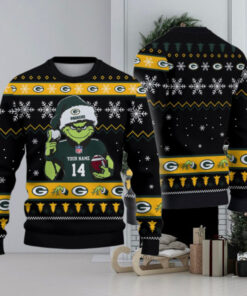 Green Bay Packers Custom Chrismas Ugly Sweater