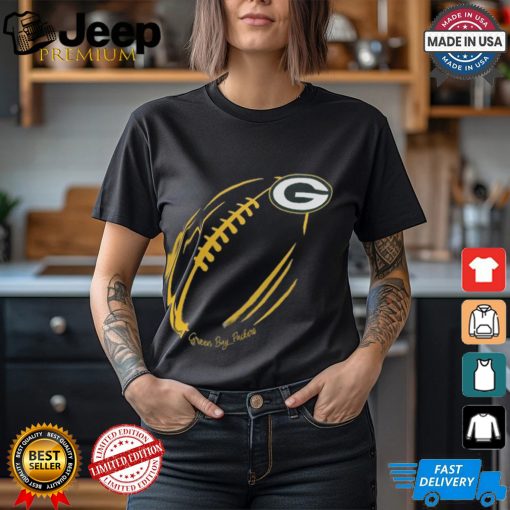 Green Bay Packers G III 4Her by Carl Banks Subtle Football Fitted  T Shirt