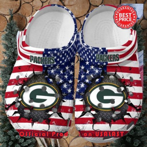 Green Bay Packers NFL New For This Season Trending Crocs Clogs Shoes