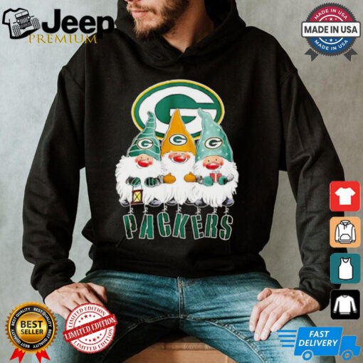 Green Bay Packers Santa Gnomies shirt