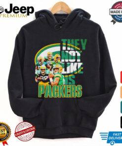 Green Bay Packers They Not Like Us Shirt