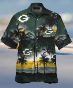 Green Bay Packers Tropical Unique Hawaiian Shirt