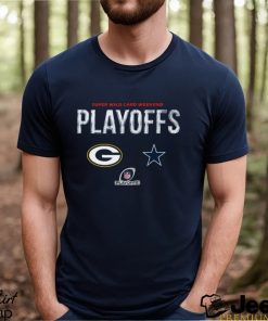 Green Bay Packers Vs Dallas Cowboys 2023 Super Wild Card Playoffs Unisex T Shirt