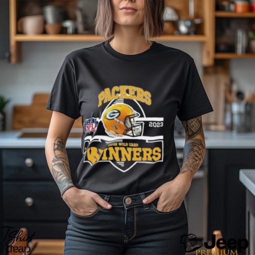 Green Bay Packers Winners Champions 2023 Super Wild Card NFL Divisional Helmet Logo Unisex T Shirt