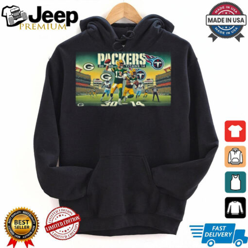 Green Bay Packers Wins 30 14 Titans 2024 NFL Week 3 Final Score Shirt