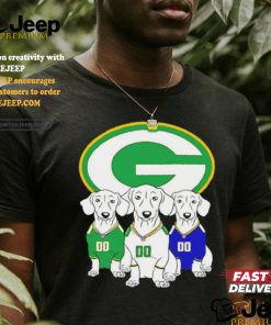 Green Bay Packers dachshund dogs shirt