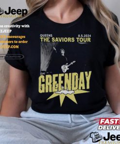 Green Day August 2024 The Saviors Tour Shirt