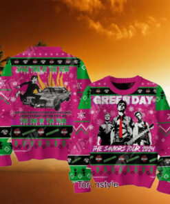 Green Day The Saviors 2024 Tour Sweater