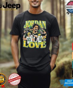 Green bay Packers #10 Jordan Love Mural Graphics t shirt