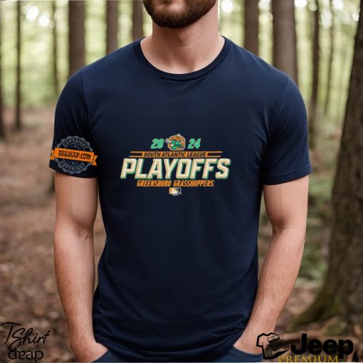 Greensboro Grasshoppers 2024 South Atlantic League Playoffs Shirt