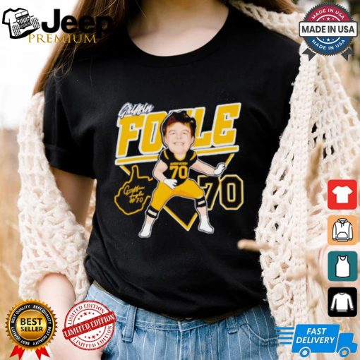 Griffin Fogle 2024 70 Football Player  shirt