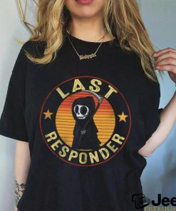 Grim Reaper Last Responder logo shirt