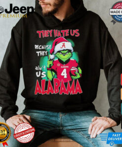 Grinch Alabama Crimson Tide they hate us cause they ain’t us shirt